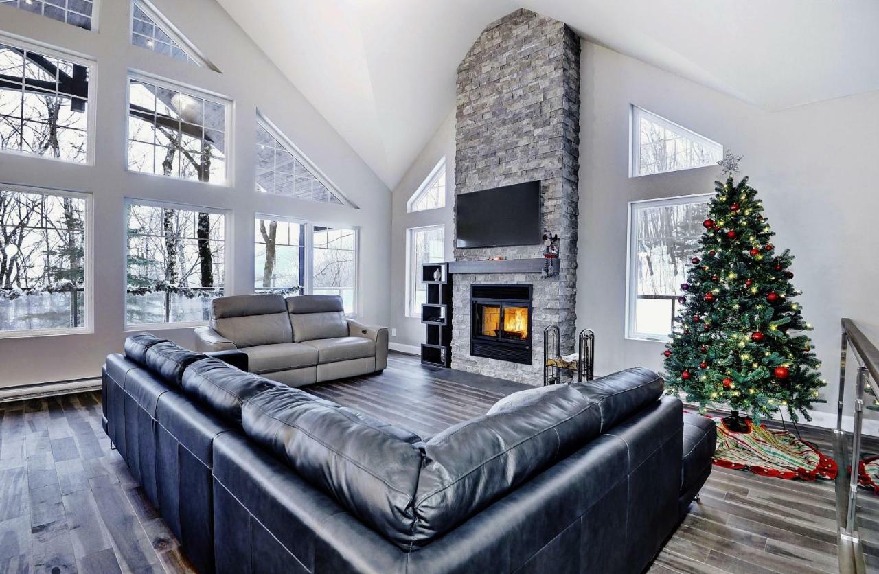 Chalet 06 Chemin Blanc By Les Chalets Alpins Stoneham Bagian luar foto
