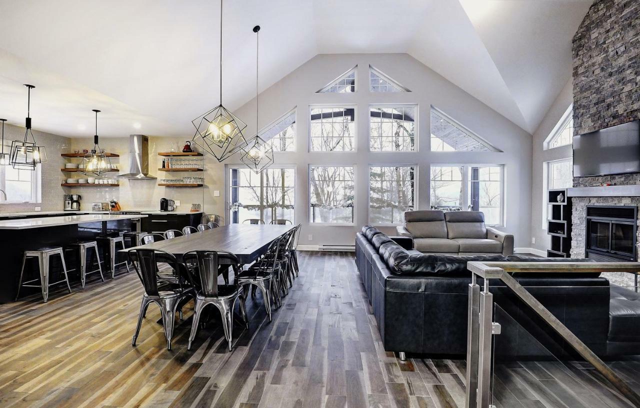 Chalet 06 Chemin Blanc By Les Chalets Alpins Stoneham Bagian luar foto
